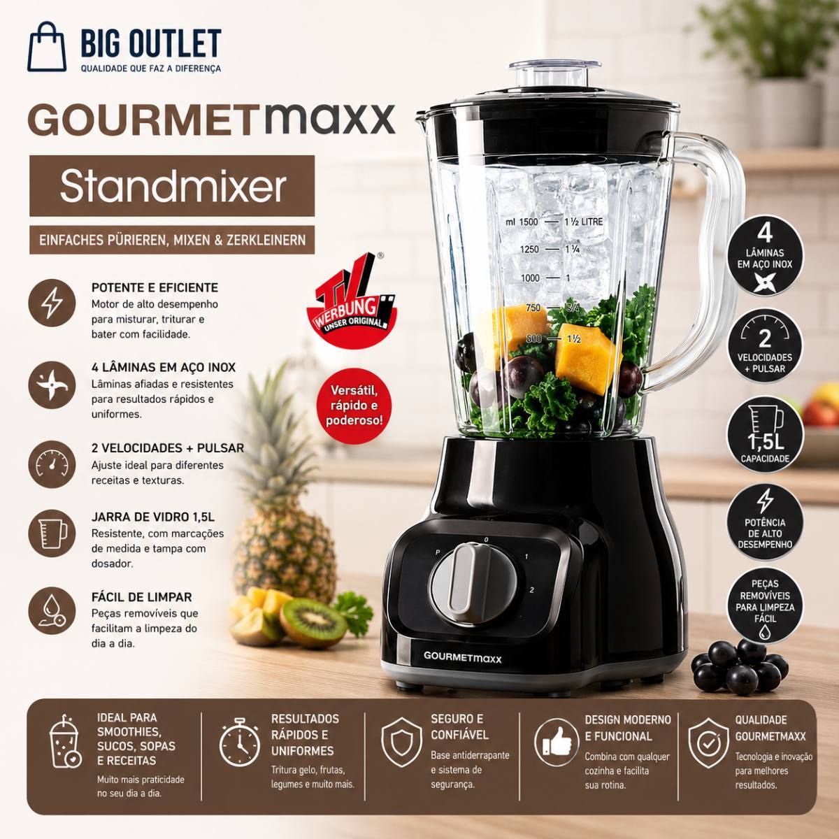 Liquidificador Groumetmaxx