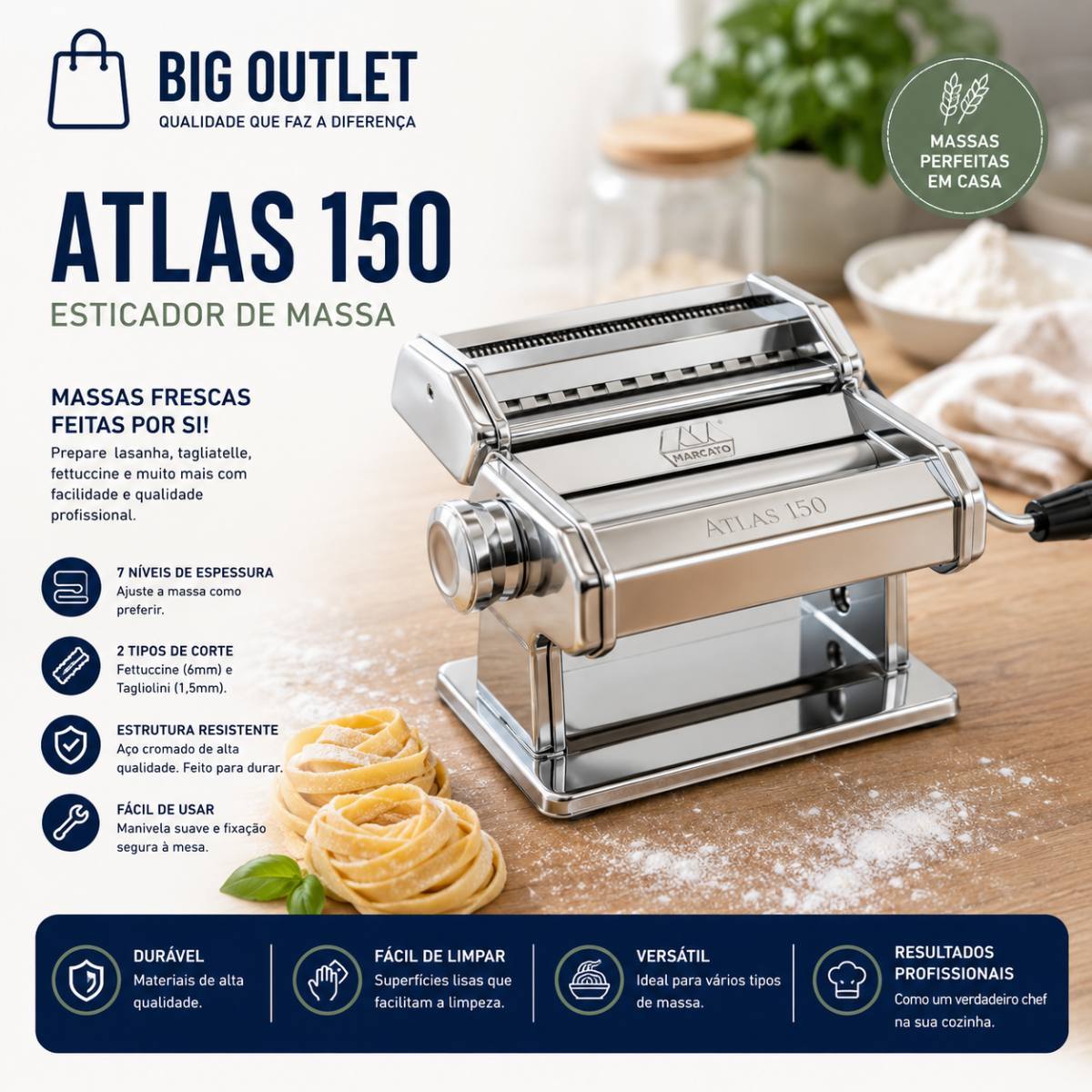 Esticador dr Massa ATLAS 150