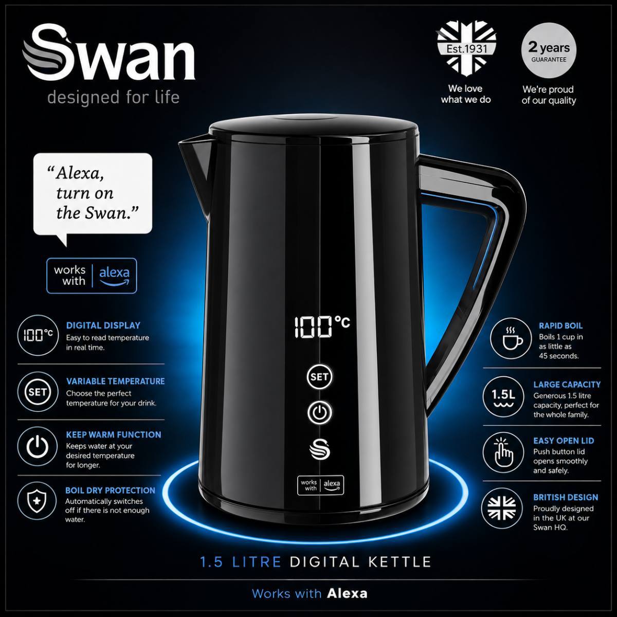 Chaleira Swan